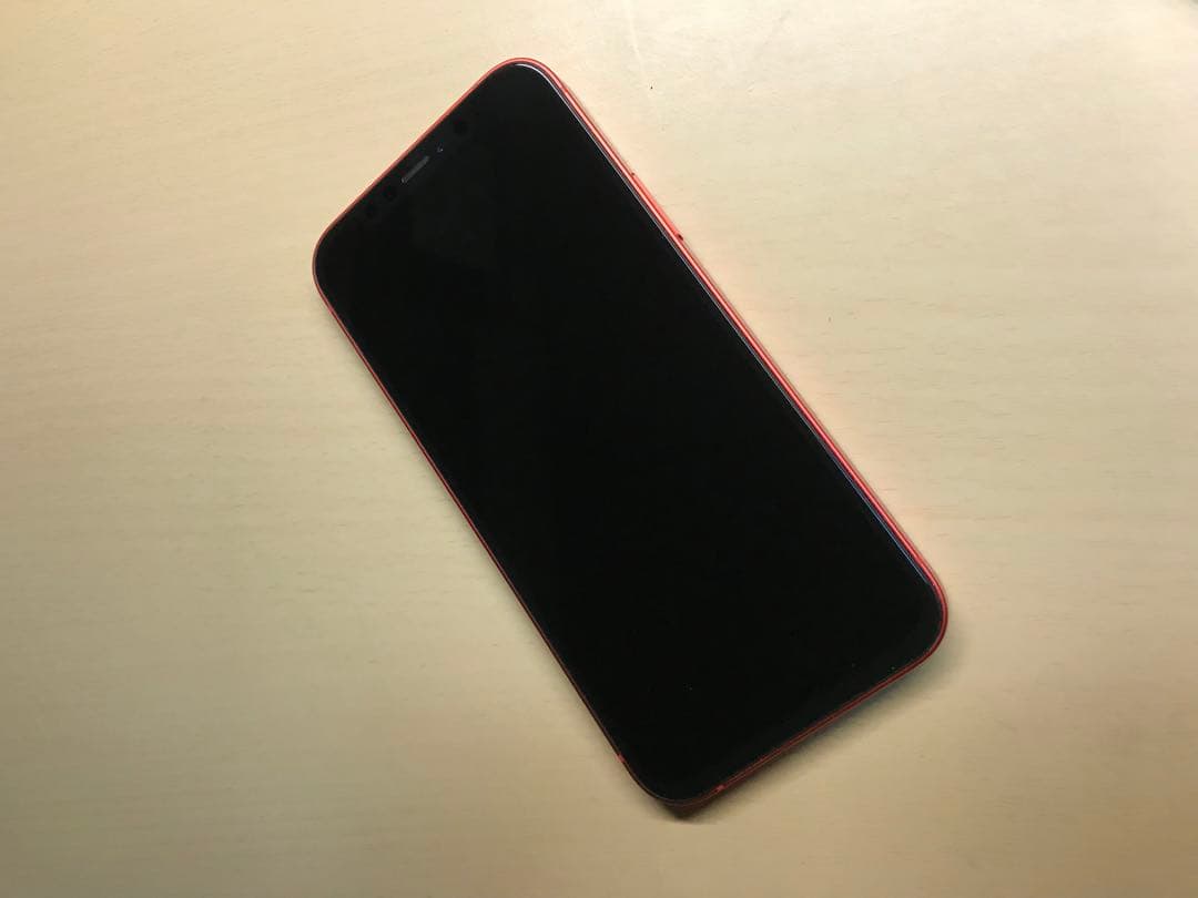 iPhone 12 プロダクトレッド　128GB SIMフリー　割れなし