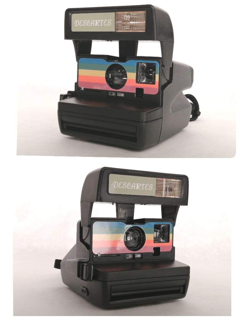 激レア　未使用ポラロイドカメラ　デカルト