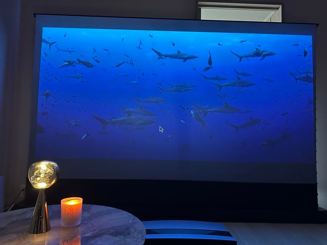 vividstorm 120インチ　定価30万　超短焦点用スクリーン