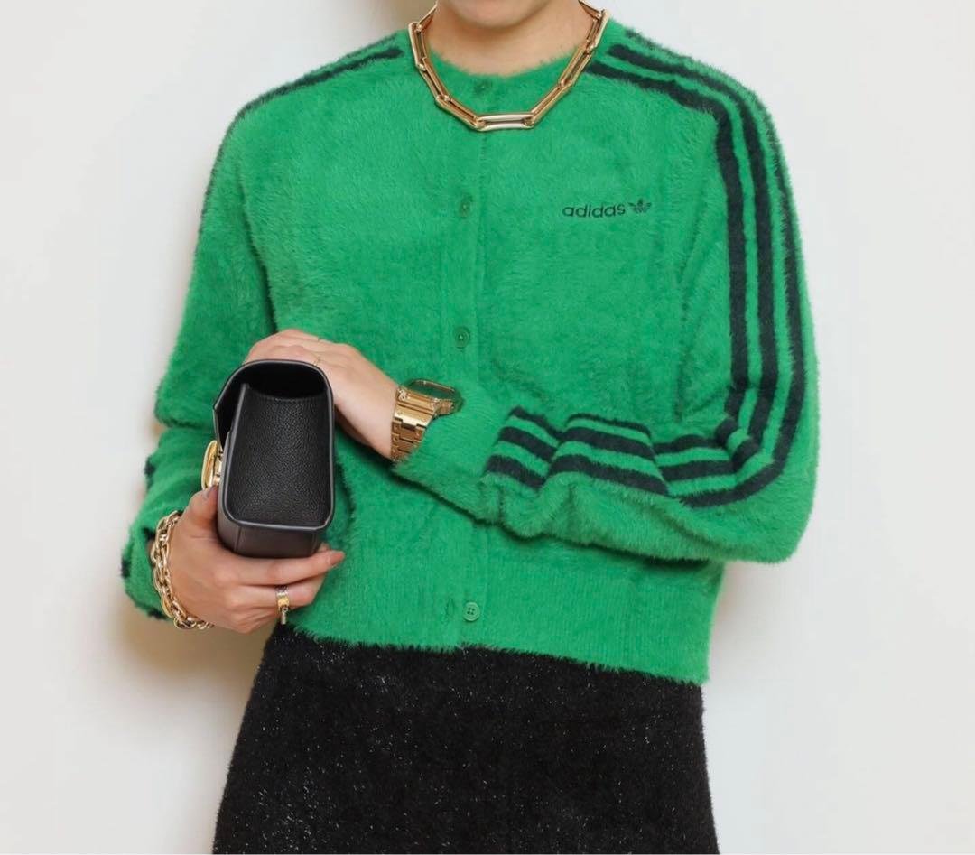 MUSE 【ADIDAS/アディダス】FLUFFY カーディガン