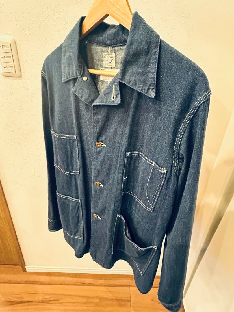 オアスロウ orslow/fennica 別注　カバーオール