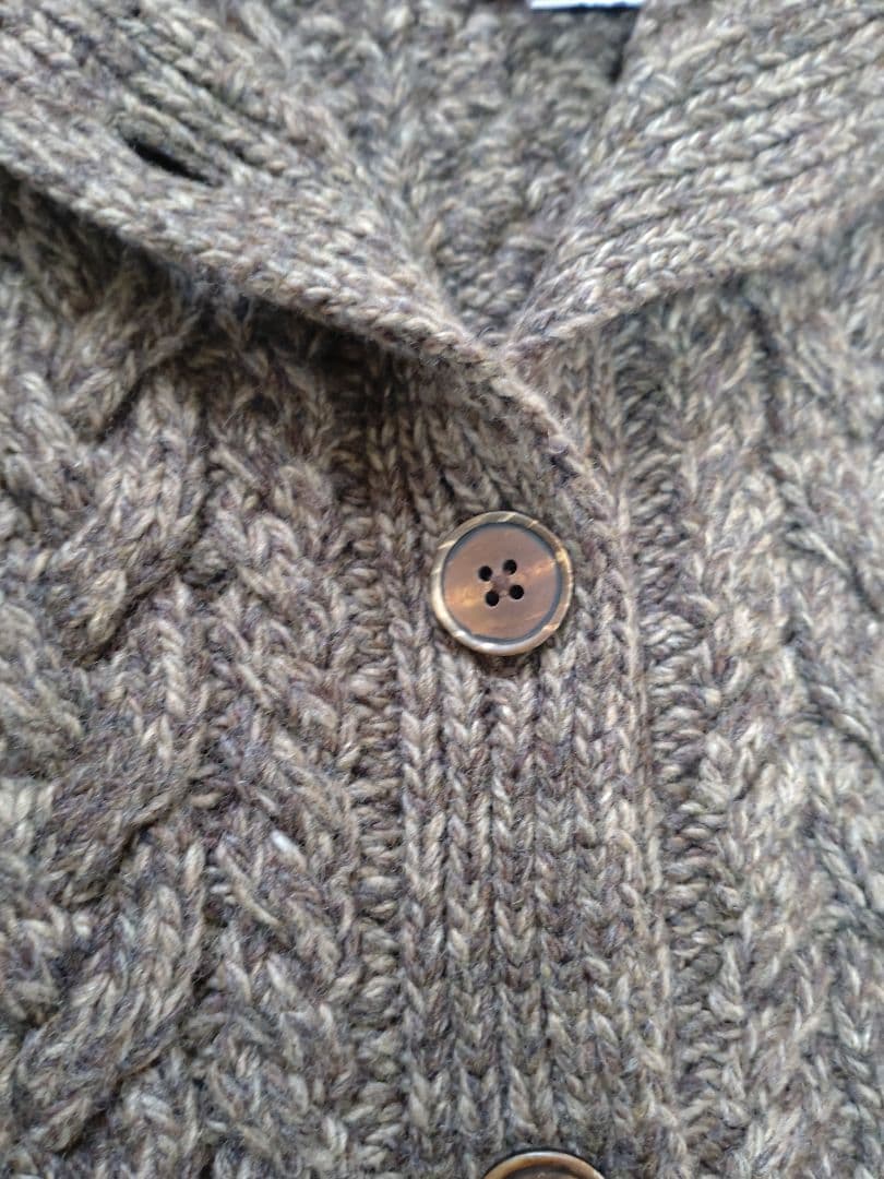 【お値下げ最終価格】美品ラルフローレンカシミア ケーブルニット ポンチョ