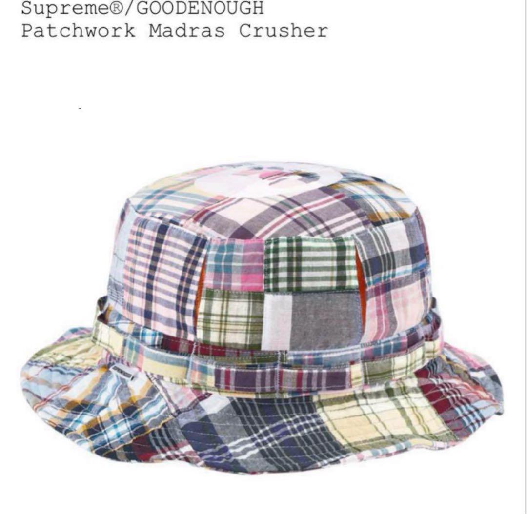 シュプリーム　グッドイナフ　パッチワーク　ハット　M/L 新品未使用