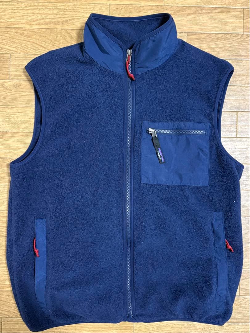 専用　パタゴニア メンズ・シンチラ・ベスト Mサイズ ネイビー SP23 美品