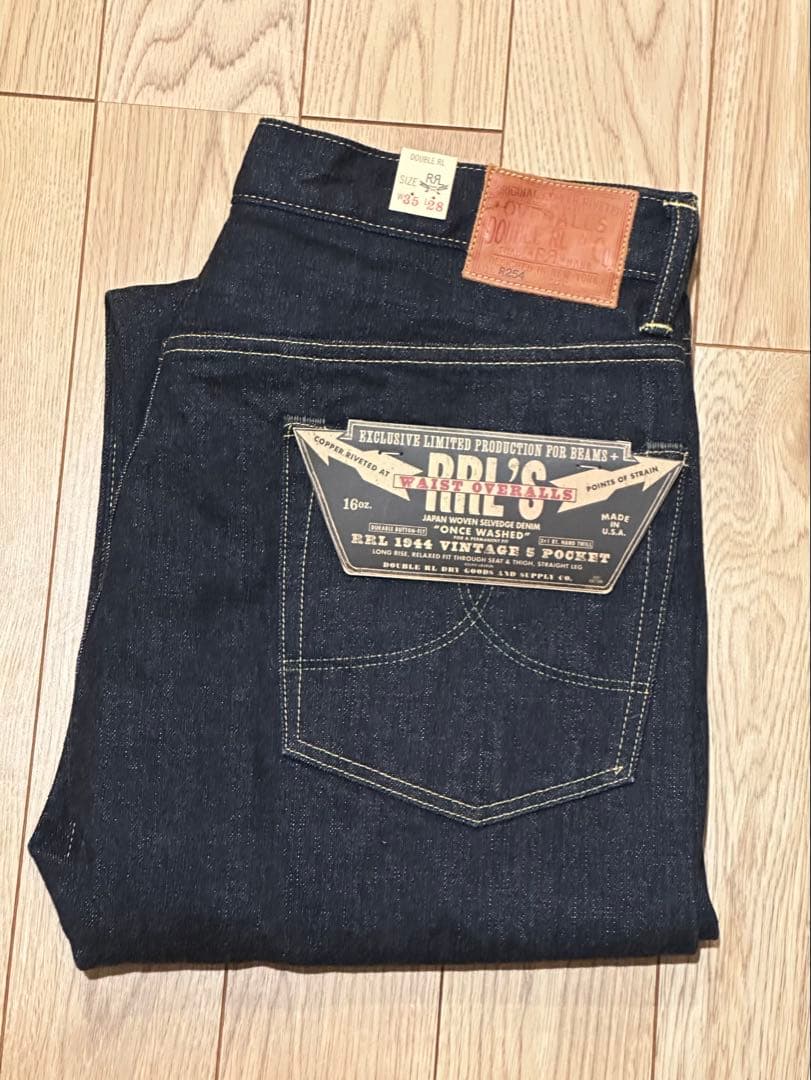 RRL × BEAMS PLUS 5ポケットデニム