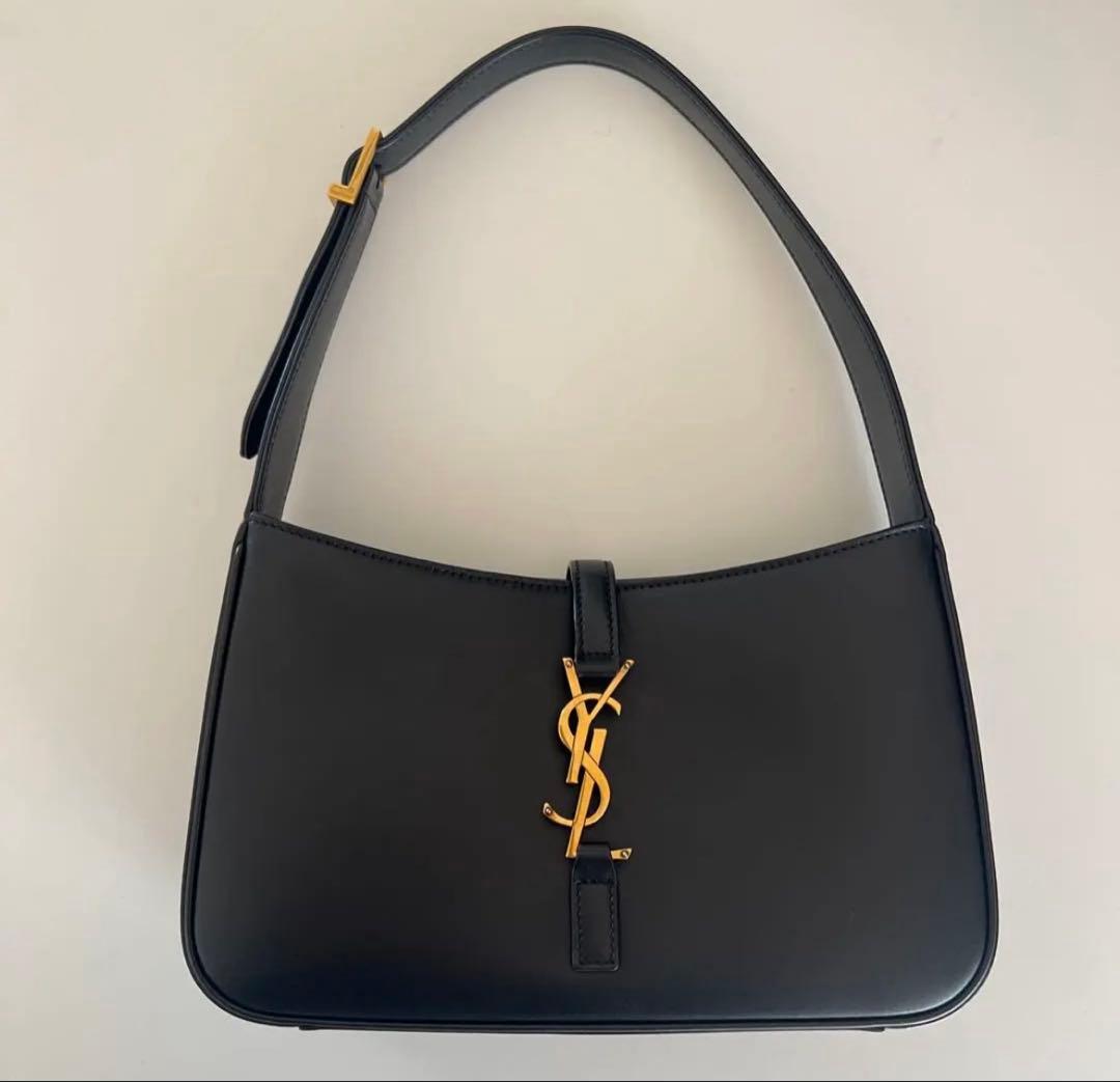 サンローラン　ハンドバッグ　ブラック