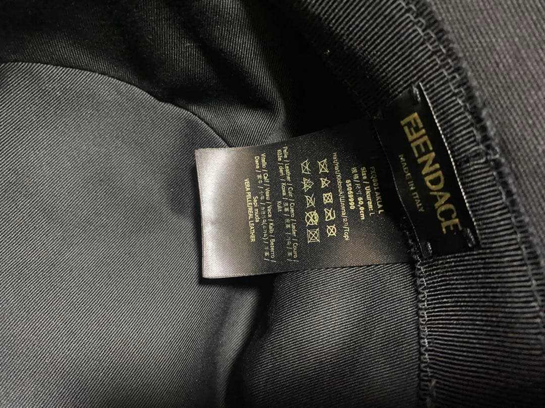 FIENDACE バケットハット 黒　60 Lサイズ