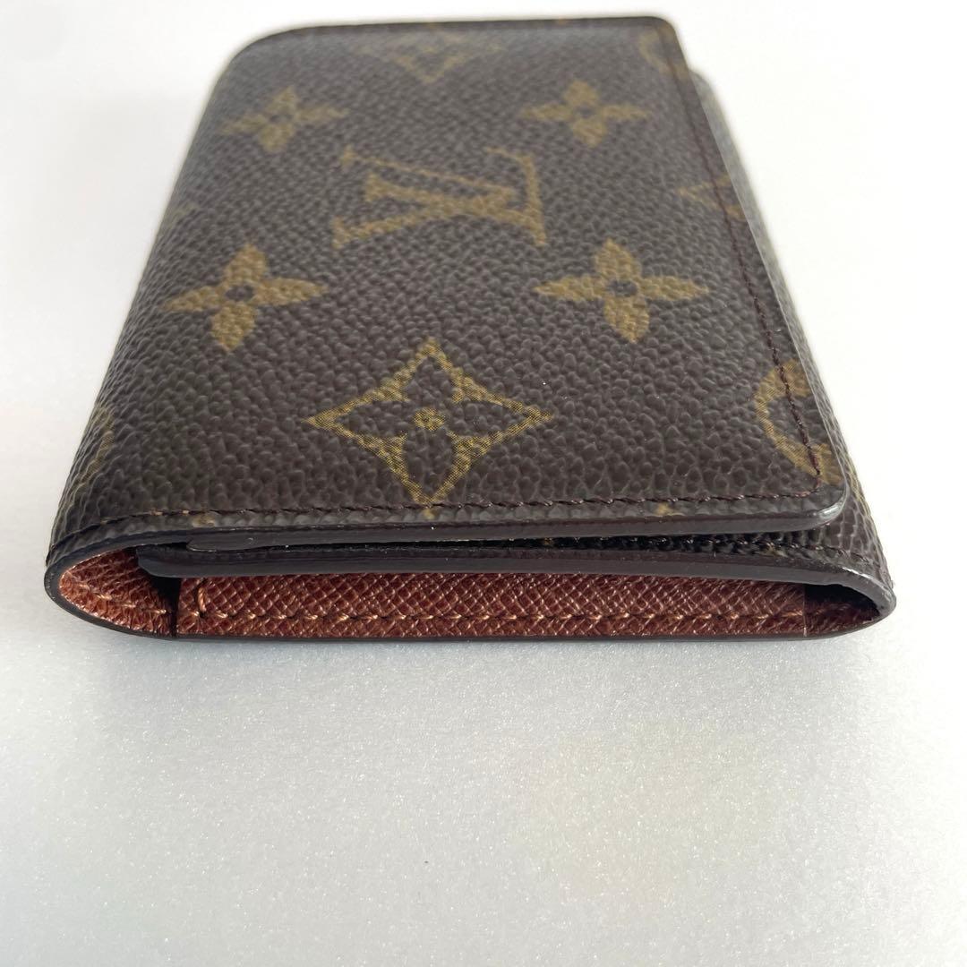 【もへじ】ルイヴィトン　名刺入れ　ダミエ柄