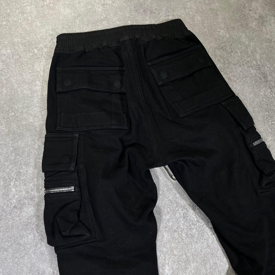 25SS Rick Owens マストドンカーゴ 44 黒　BA 国内正規品