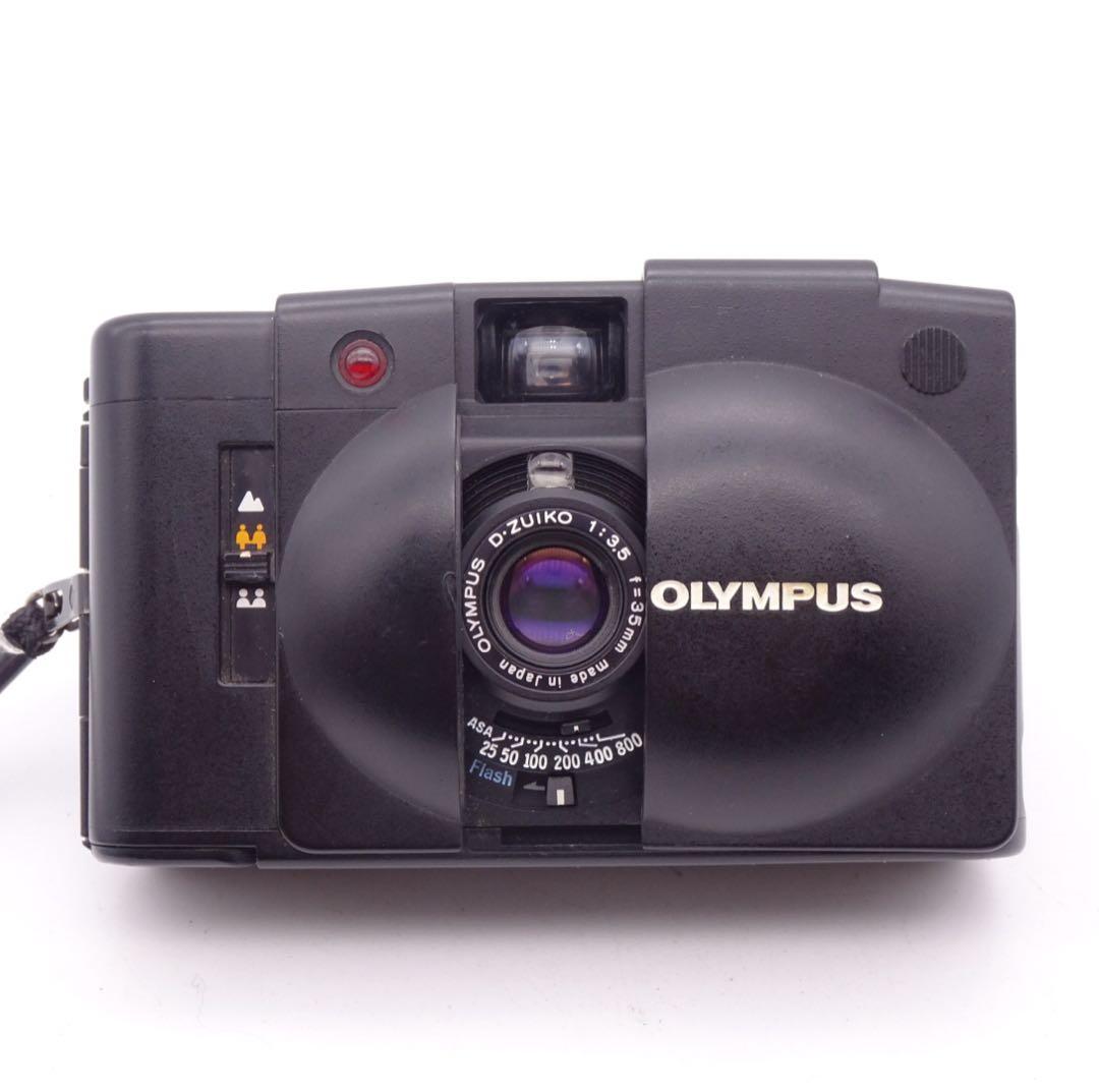 【動作確認済】 OLYMPUS XA2 コンパクトフィルムカメラ 新品電池
