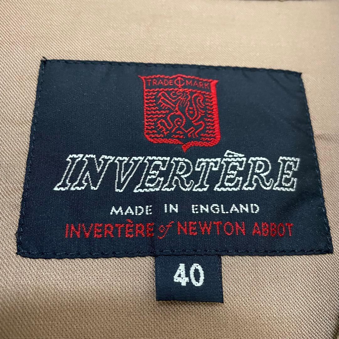 INVERTERE 英国製 インバーティア シャツジャケット ブルゾン