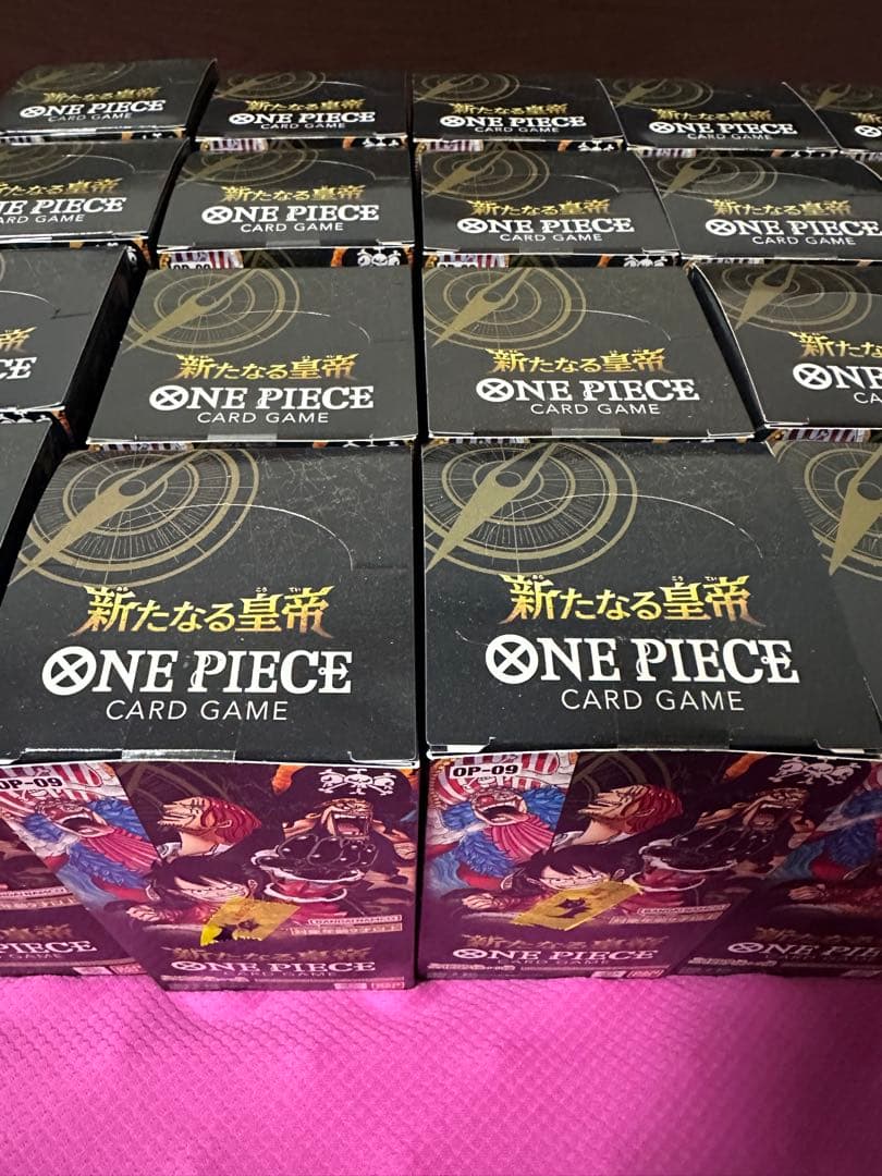 ワンピースカード　新たなる皇帝20BOXテープ付き