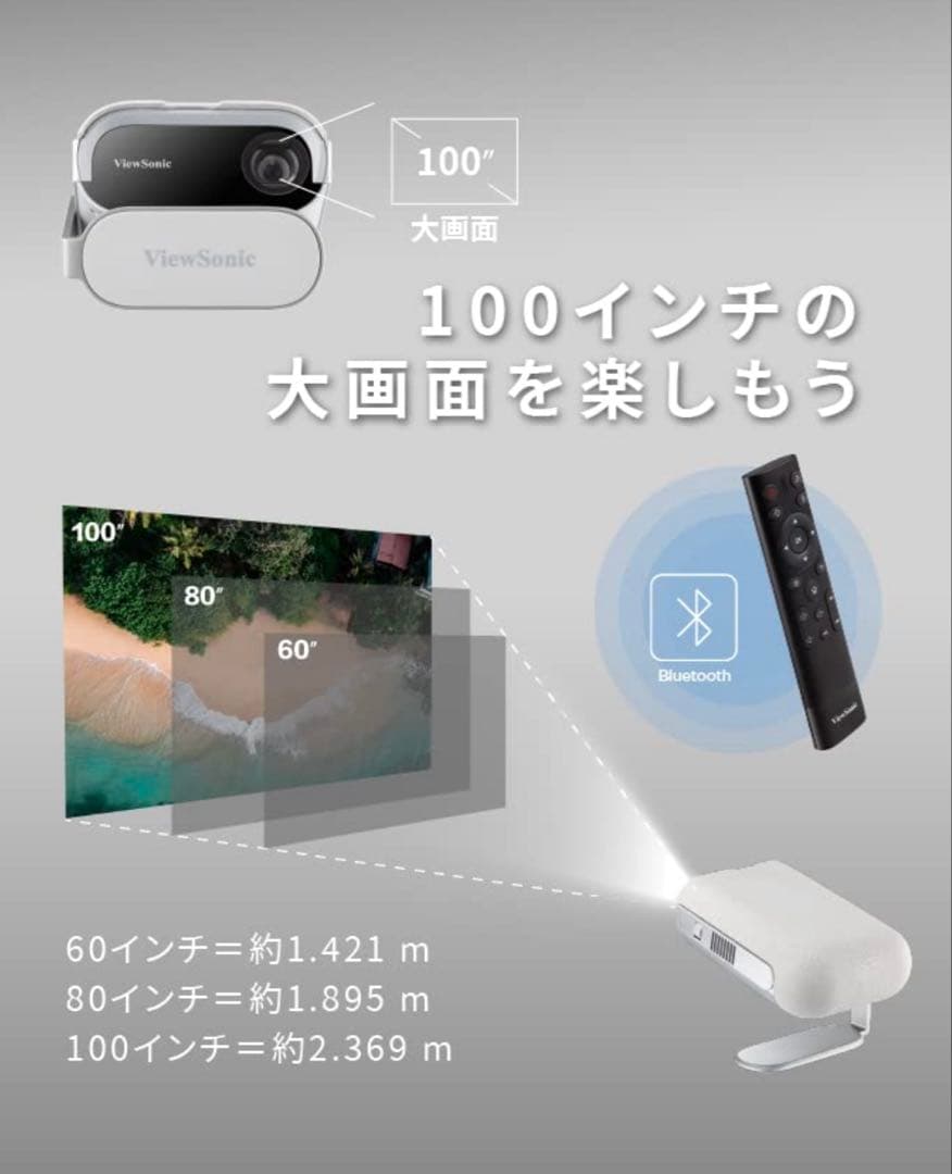 期間限定値下げ中★ViewSonic M1 Pro モバイルプロジェクター