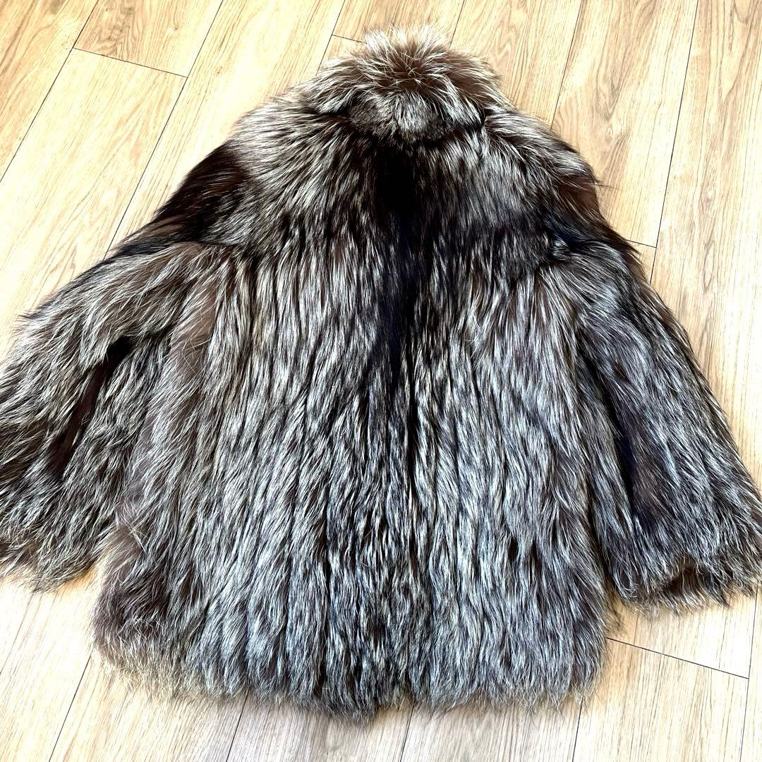 【極美品】金サガ SAGA FURSフォックス ファーコート ゴージャス