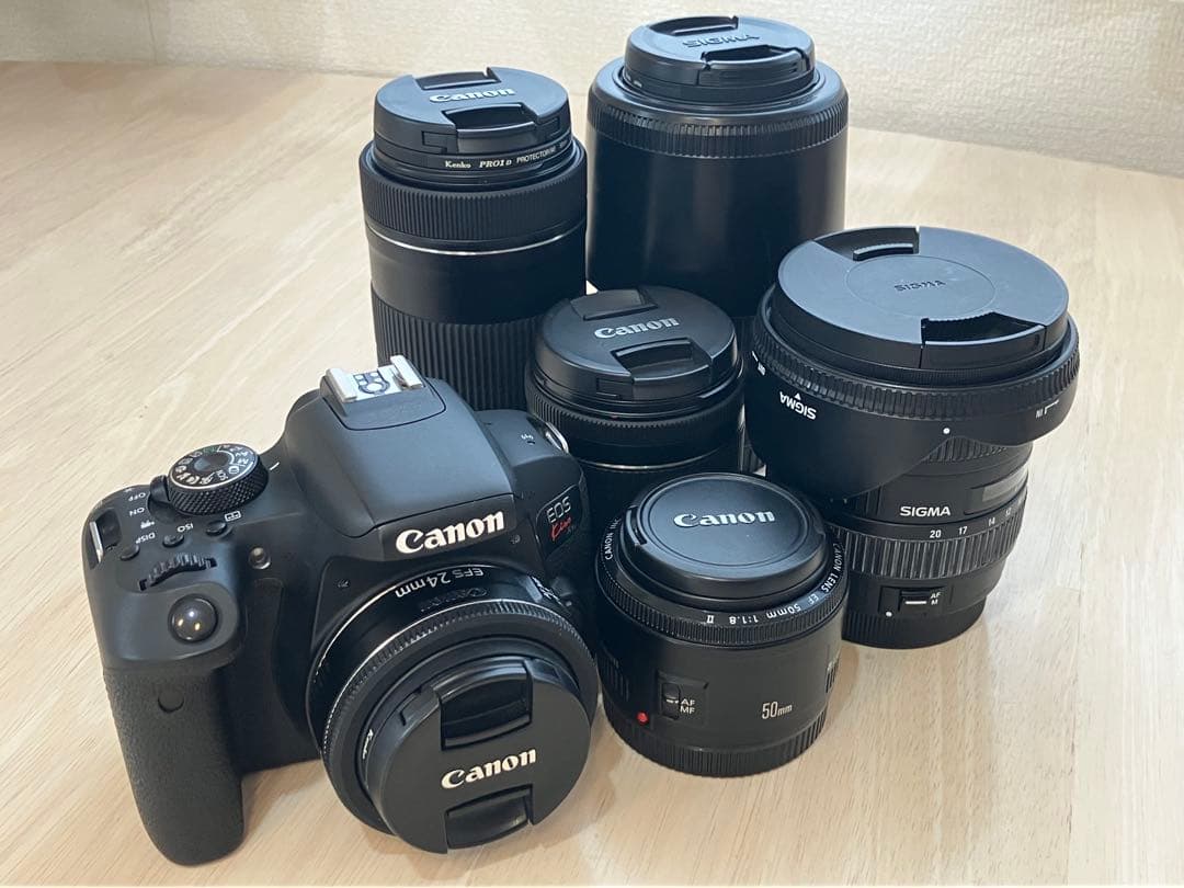 Canon EOS kiss x9i レンズ各種セット