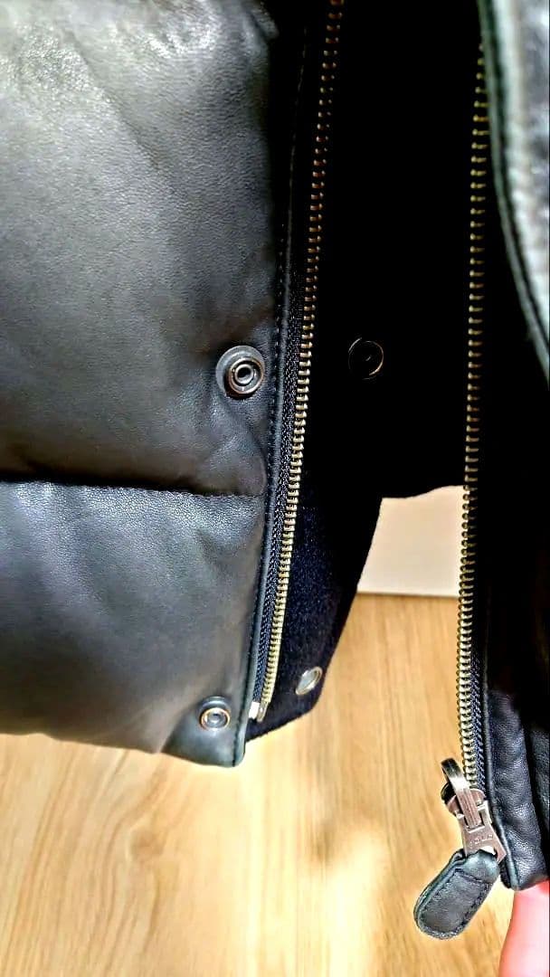 【専用】ラルフローレン　レザーダウンベスト　LL