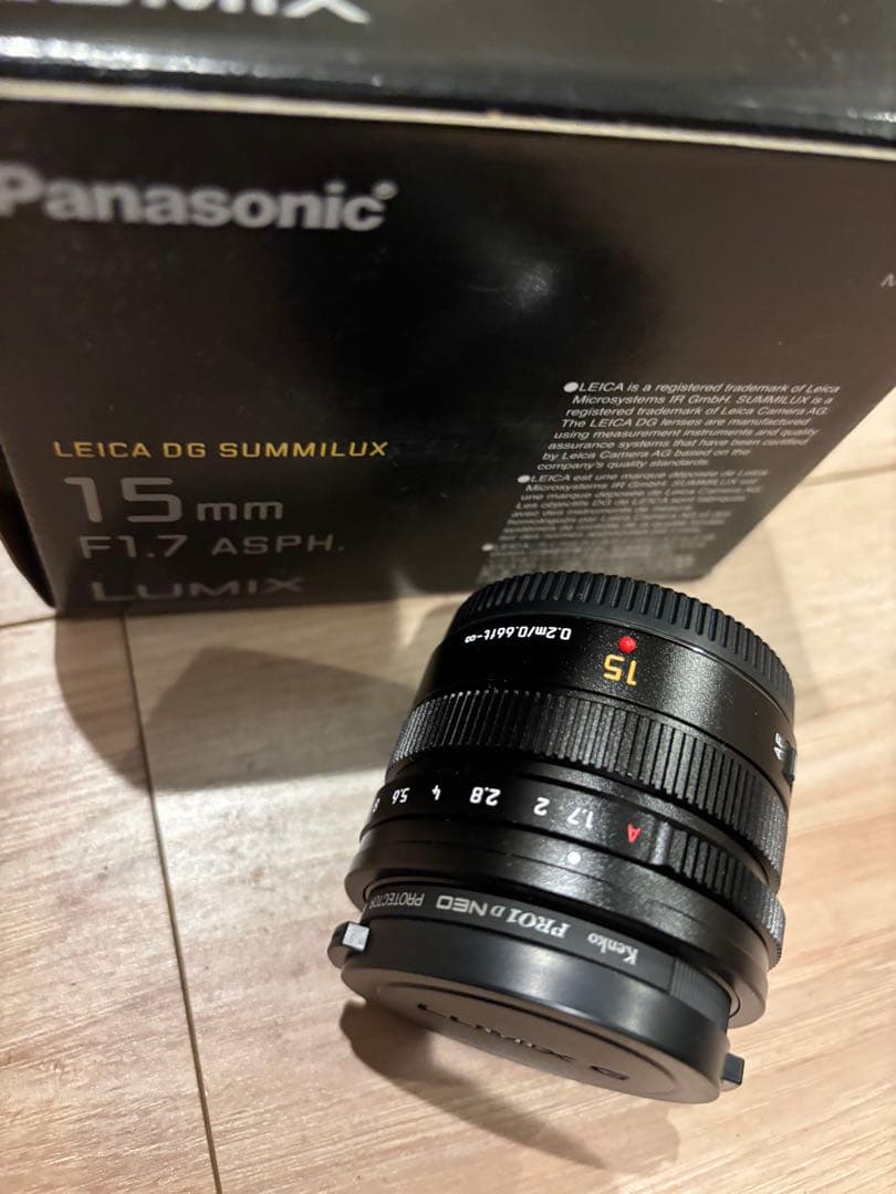 パナソニックLeica DG Summilux 15mm F1.7 asph.