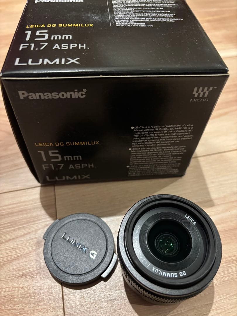 パナソニックLeica DG Summilux 15mm F1.7 asph.