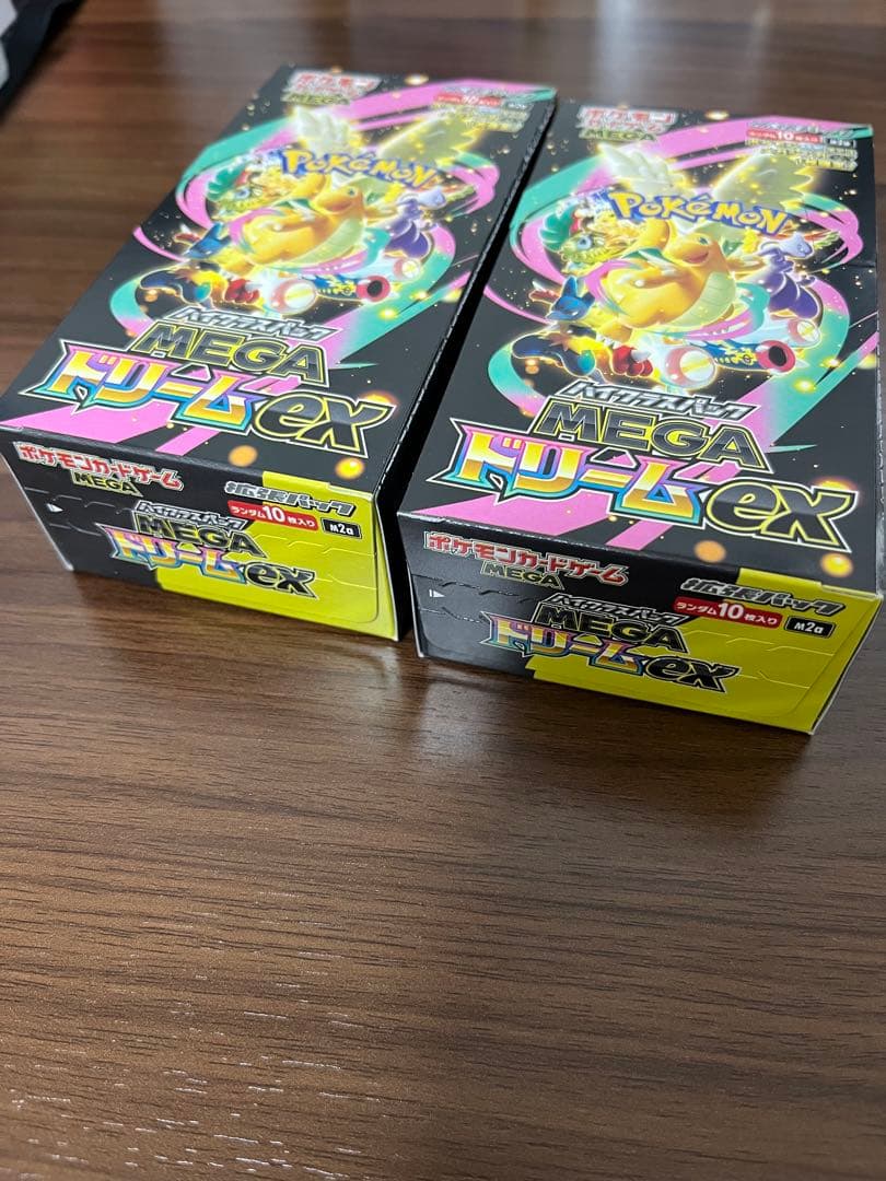 ポケモンカードゲーム★MEGAドリームex★2BOX