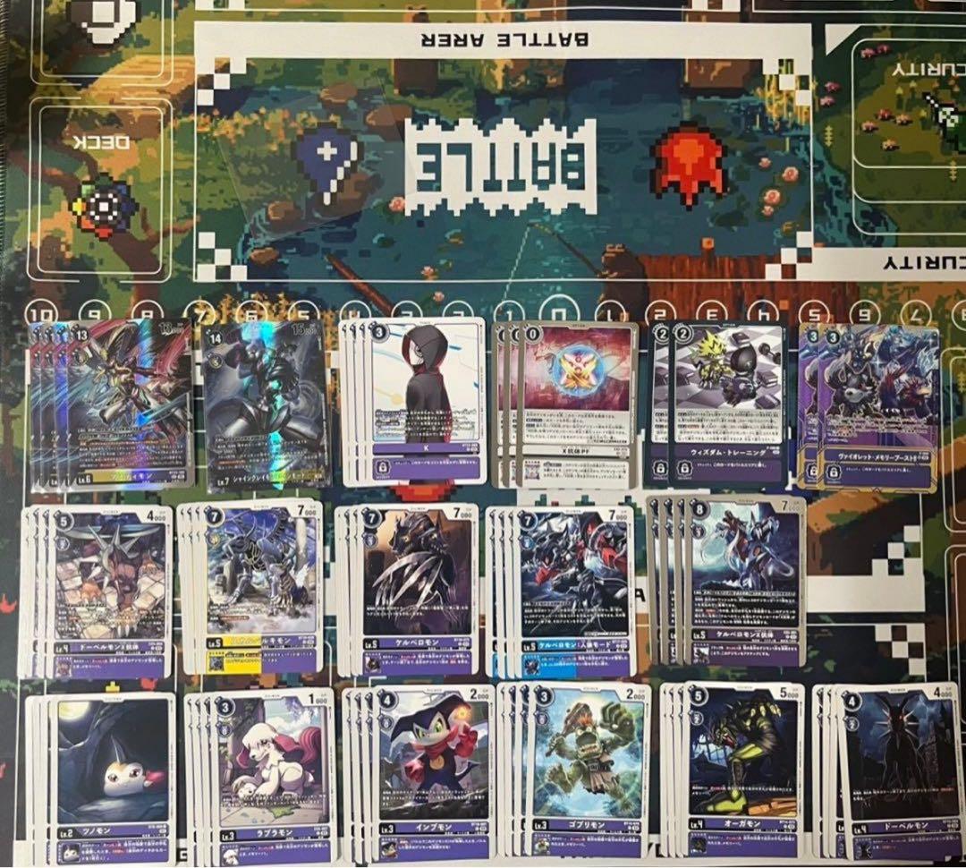 マスティモンデッキ　Kマスティ　デッキ　デッキパーツデジモン　デジモンカード