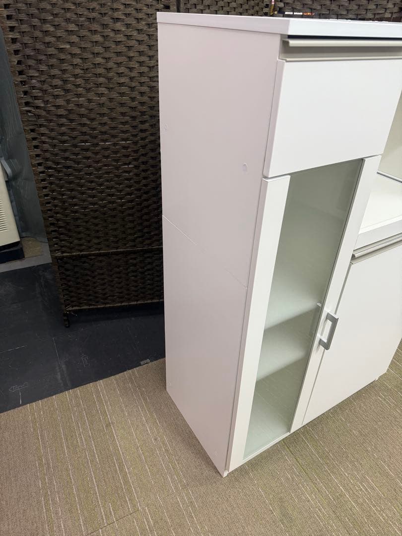 【洗浄消毒作業済】【美品】ニトリ　レンジ台　レンジボード　食器棚