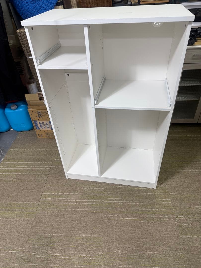 【洗浄消毒作業済】【美品】ニトリ　レンジ台　レンジボード　食器棚