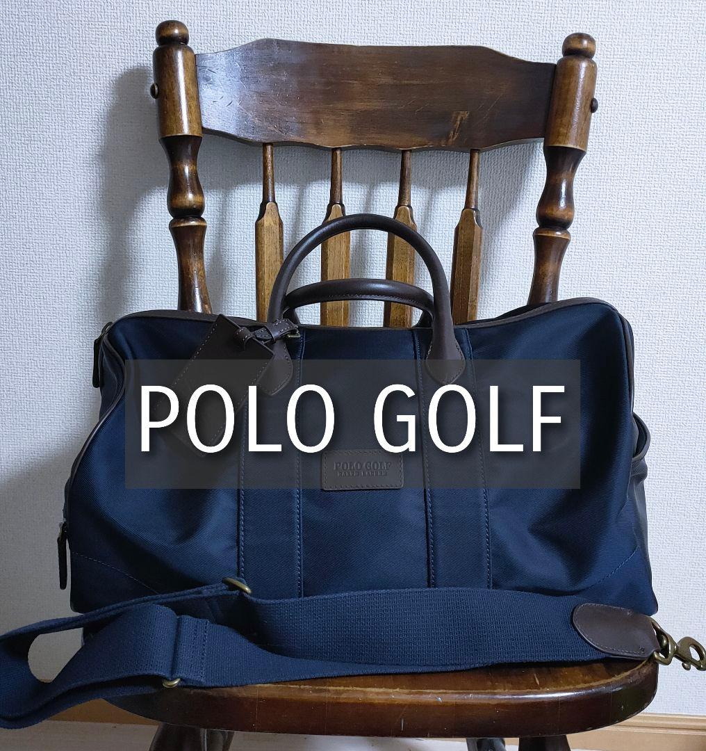 【POLO GOLF ポロゴルフ】ボストンバッグ 高品質 レザー