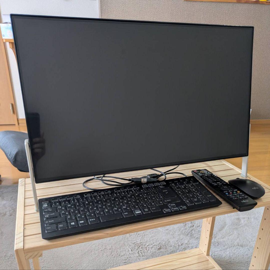 大型モニター 日本語キーボード リモコン付き