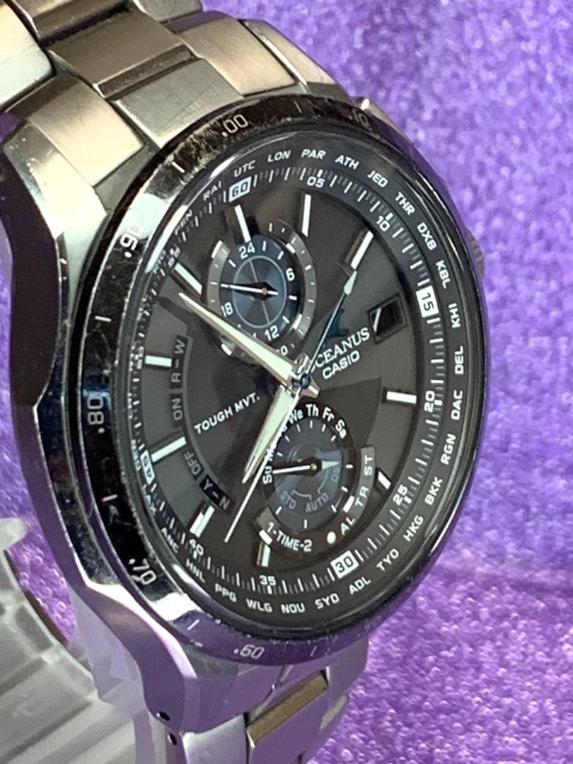 ★カシオ　OCEANUC OCW-T1010電波ソーラー★