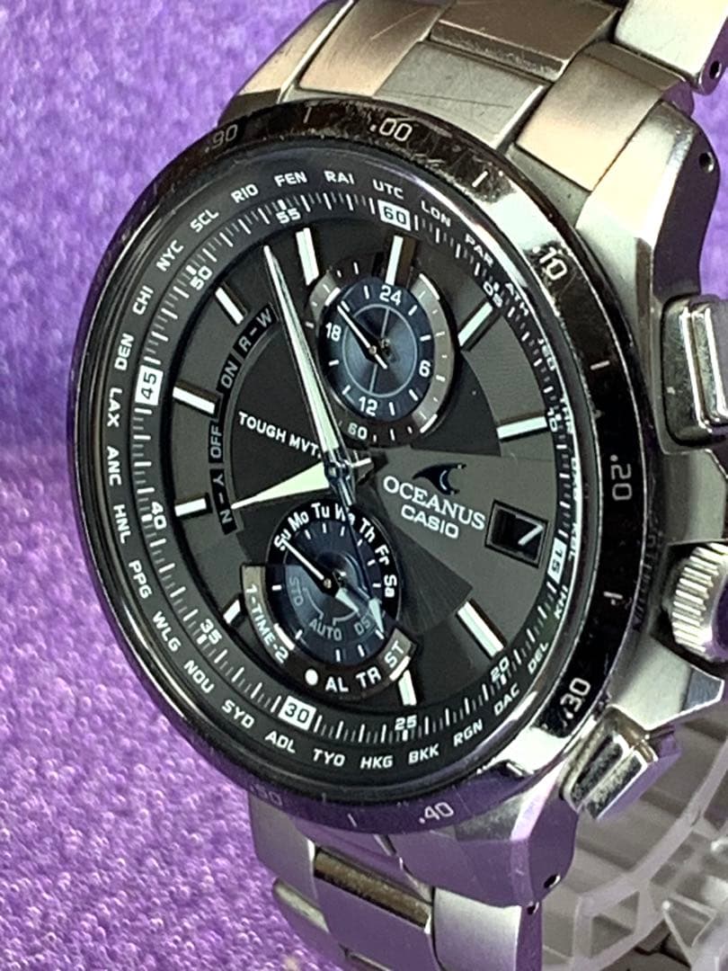 ★カシオ　OCEANUC OCW-T1010電波ソーラー★