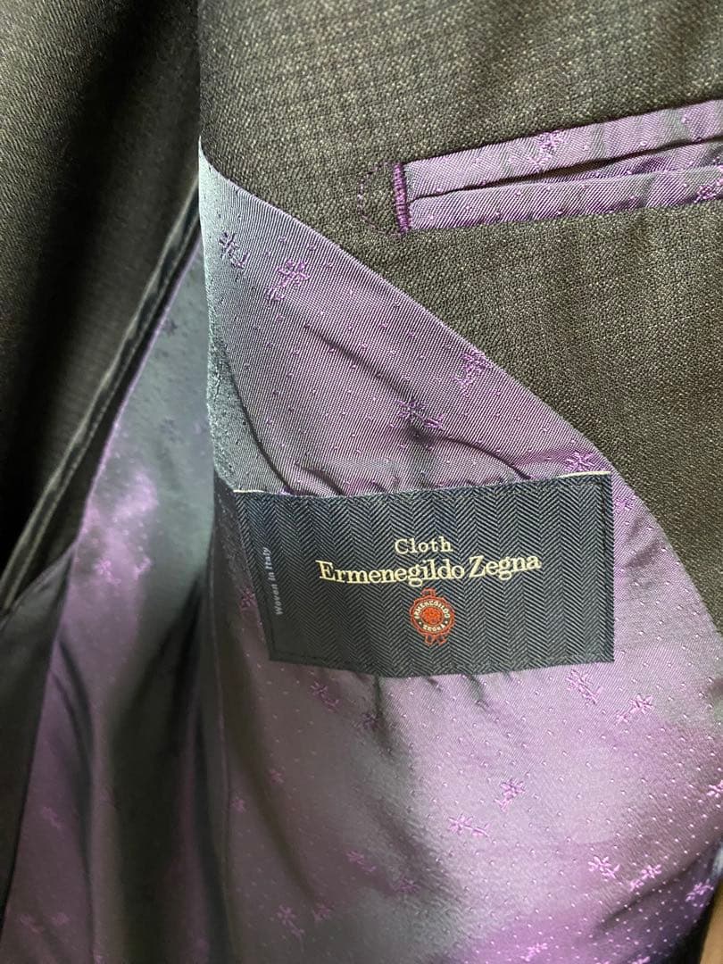 定価22万円【極美品】エルメネジルドゼニア AMFフルステッチ シングルブレスト