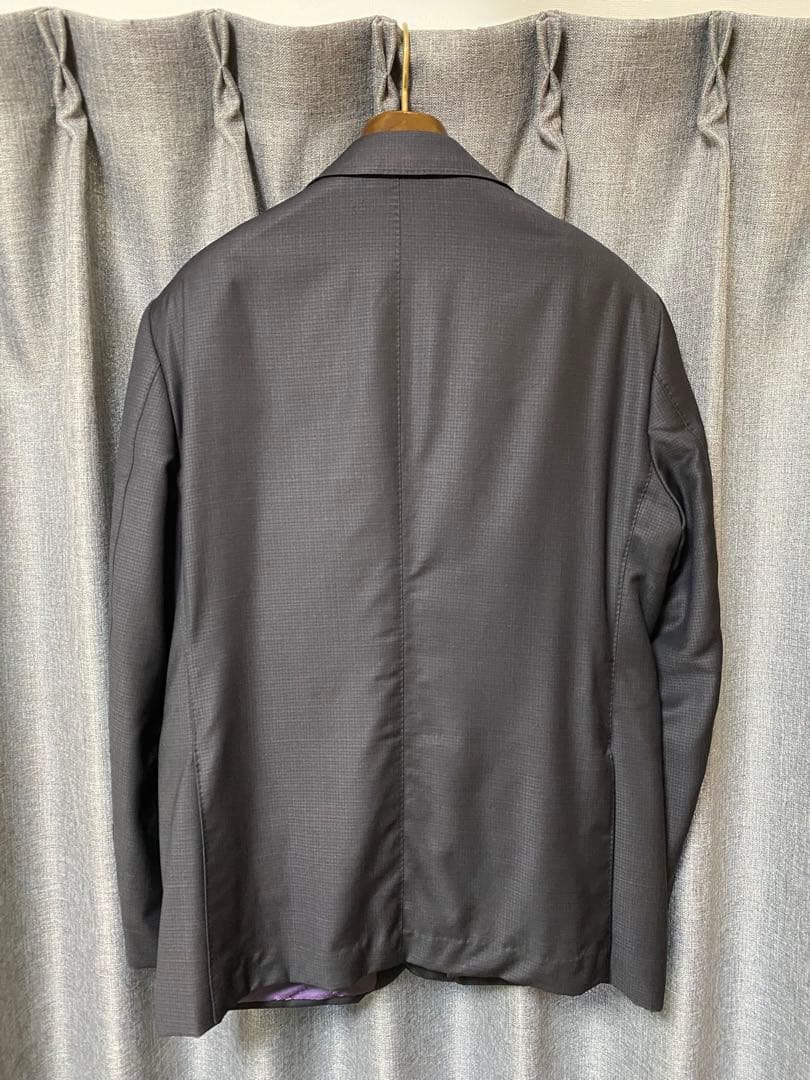 定価22万円【極美品】エルメネジルドゼニア AMFフルステッチ シングルブレスト