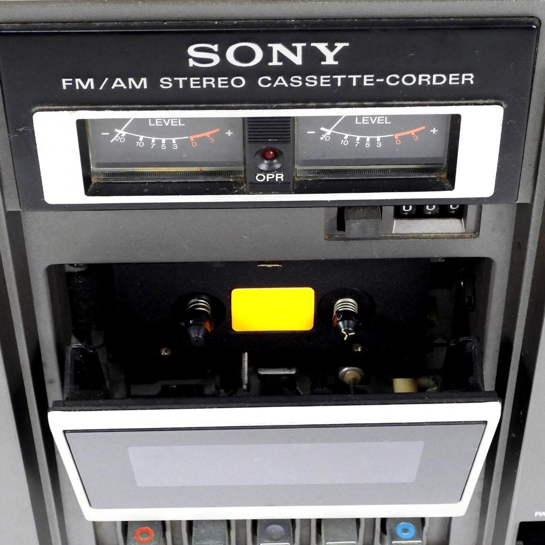 SONY FM/AM ステレオ カセットコンポ　動作未確認、ケーブル欠品の為、