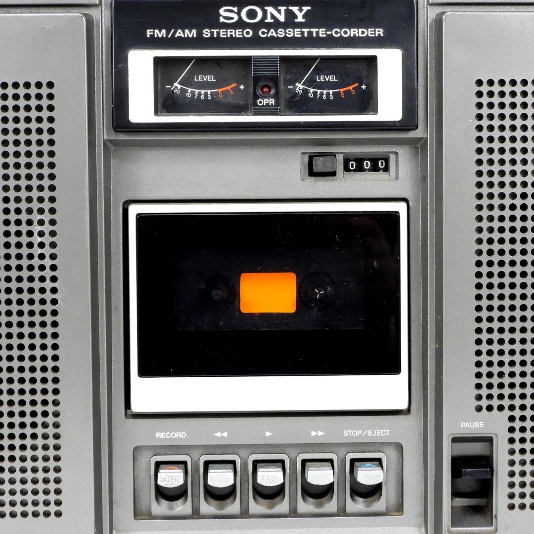 SONY FM/AM ステレオ カセットコンポ　動作未確認、ケーブル欠品の為、