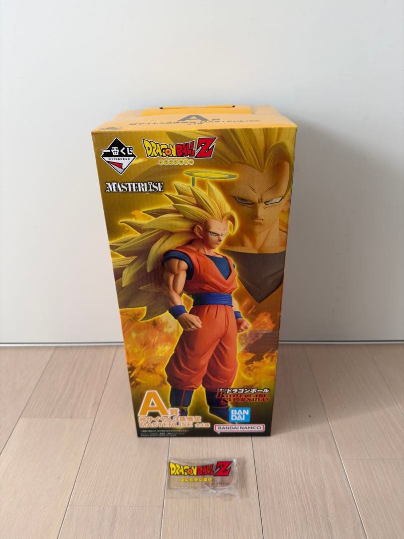 ドラゴンボール 一番くじ　A賞 超サイヤ人3 孫悟空＋F賞箱開封済み