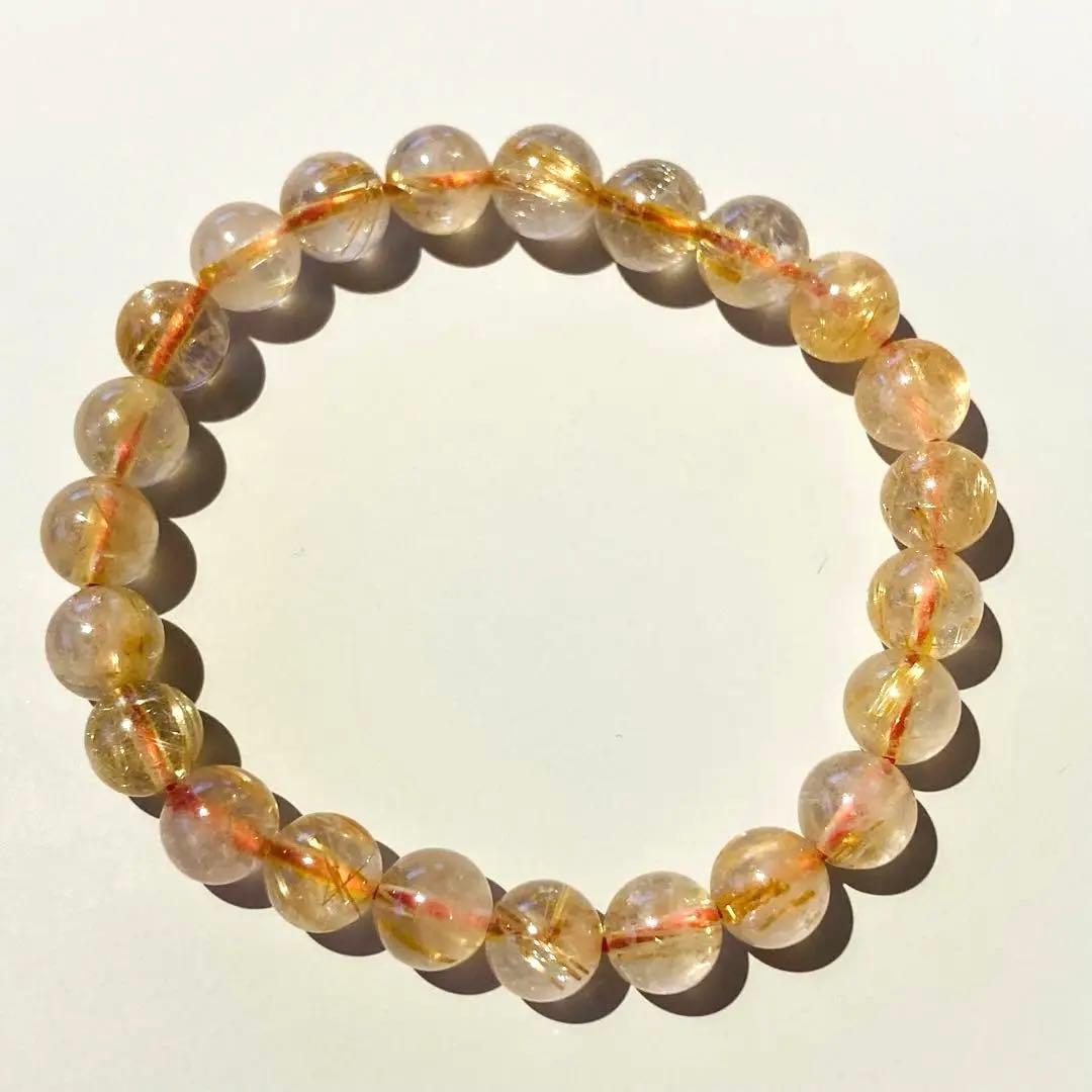 (Rezard) ヒカルルチルブレスレット 7mm ストーンマーケット