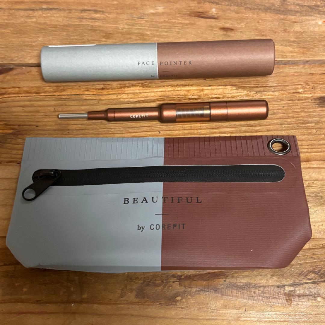 コアフィット フェイスポインター 正規品 専用ポーチ付き 小顔 ポインター