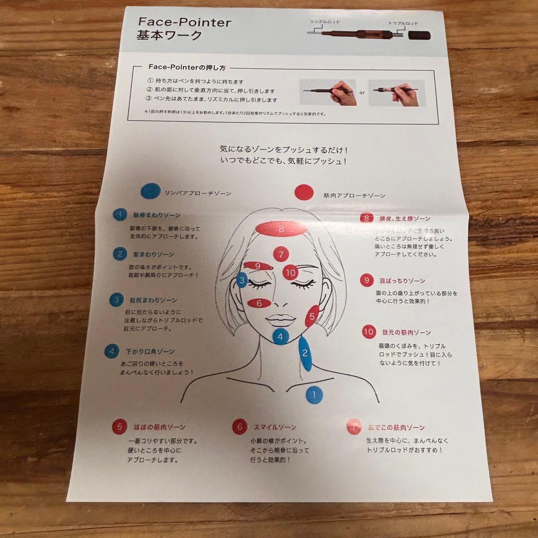 コアフィット フェイスポインター 正規品 専用ポーチ付き 小顔 ポインター