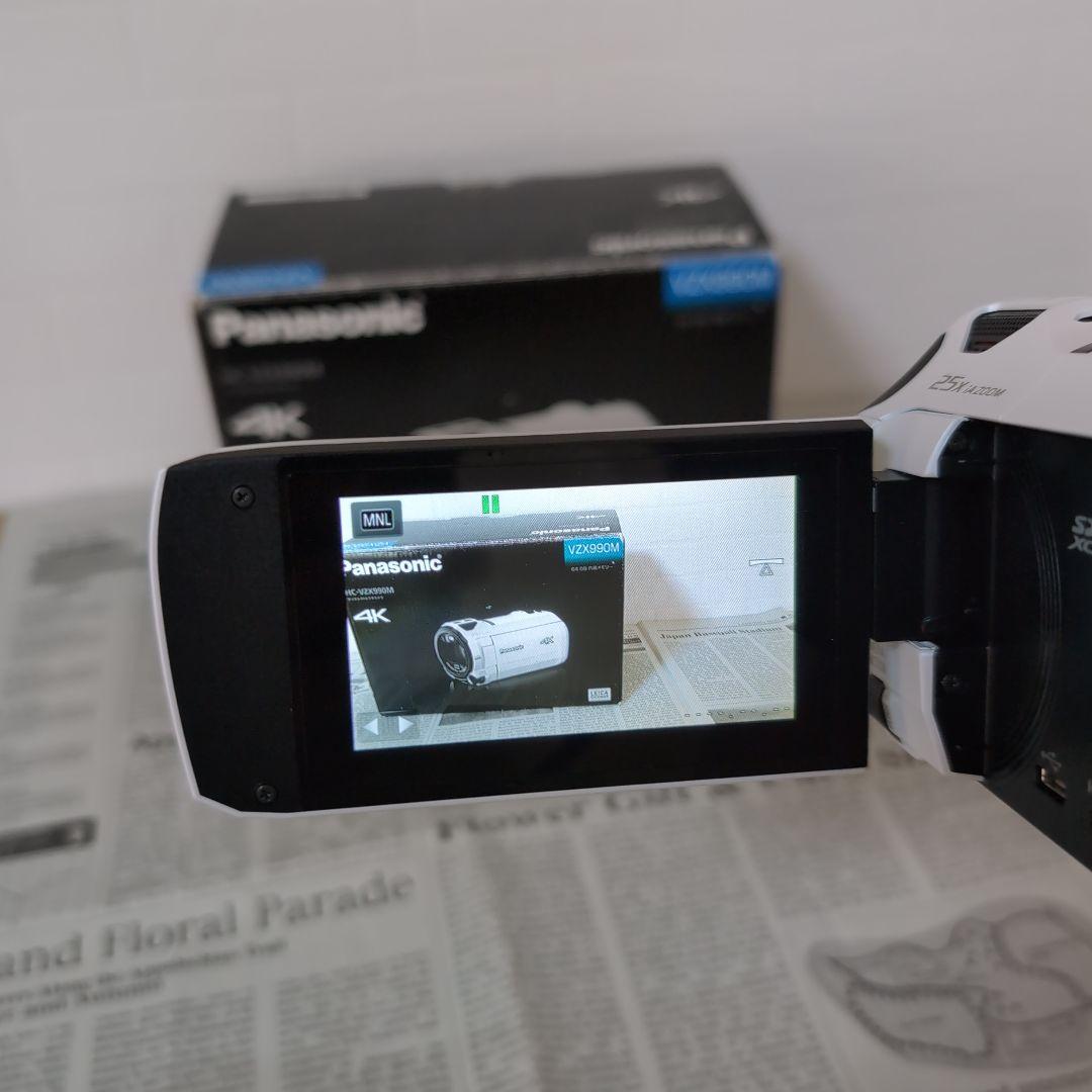 Panasonic HC-VZX990M 4K ビデオカメラ パナソニック