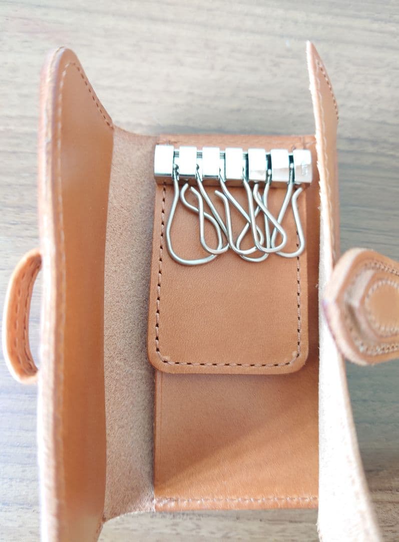 PORTER レザーキーケース ブラウン 収納袋付き