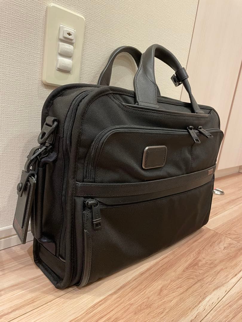 TUMI ブラック ナイロン ビジネスバッグ 3way