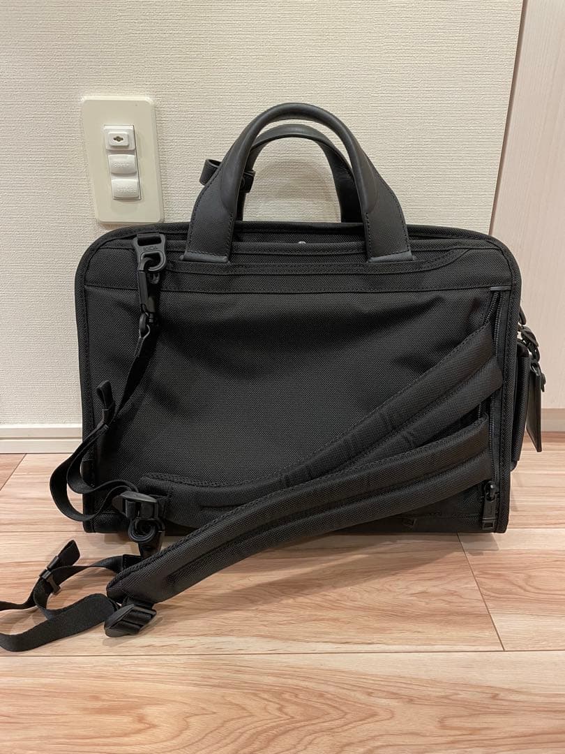 TUMI ブラック ナイロン ビジネスバッグ 3way