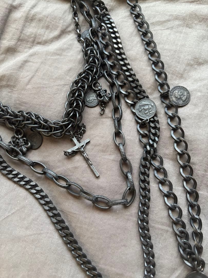 希少 juri black ウォレットチェーン