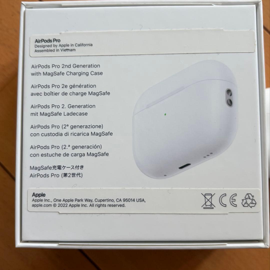 【箱付き】AirPods pro 第2世代 lightning
