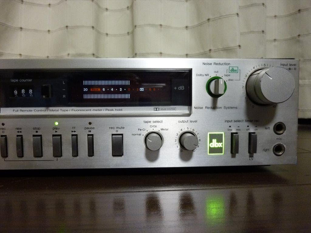 Technics テクニクス カセットデッキ RS-M270X 修理済全機能動作