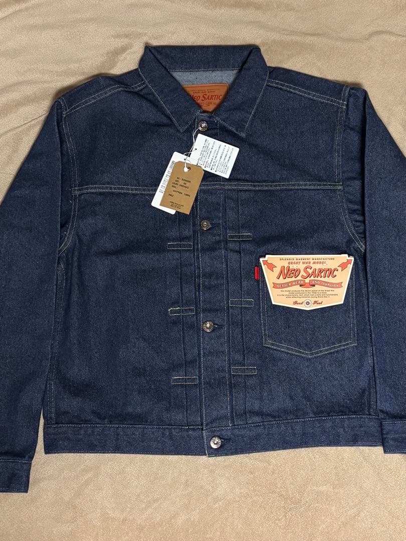 大戦モデル デニムジャケット NEO SARTIC Gジャン サイズ40 完売品
