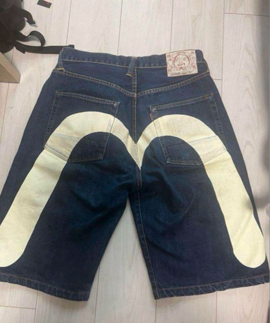EVISU ハーフデニム サイズ34 ジョーツ