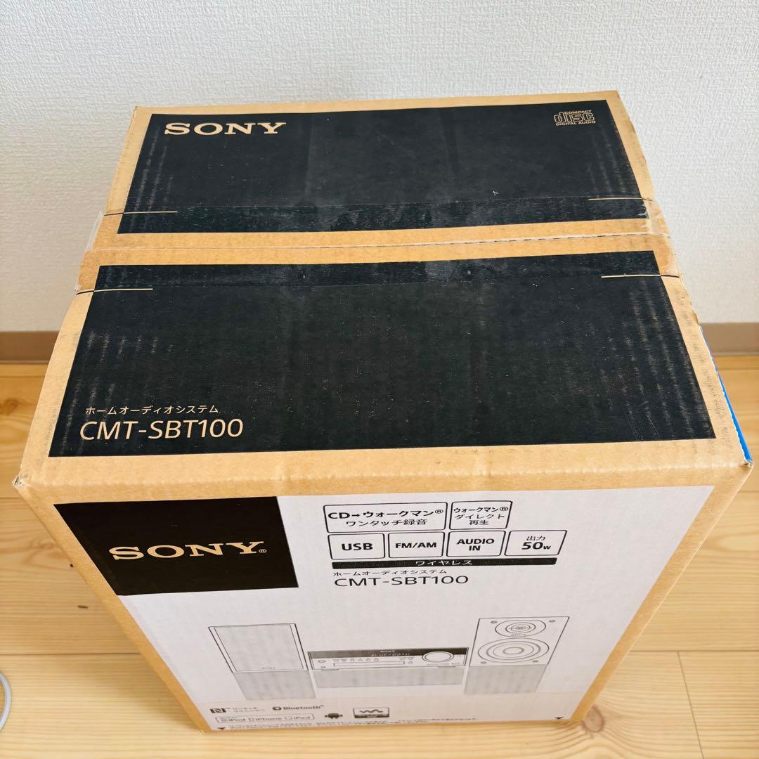 新品　ソニーマルチコネクトコンポCMT-SBT100