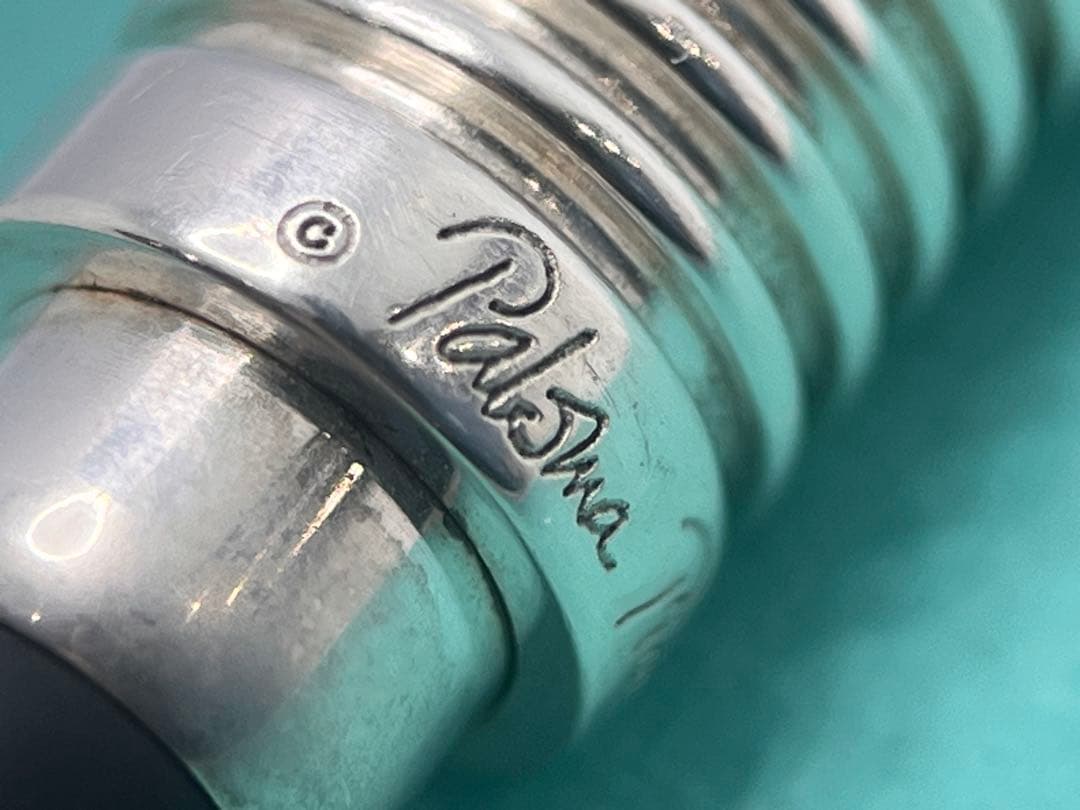 c511 美品　ティファニー　グルーブ　サーファーブレスレット　ラバーマグネット