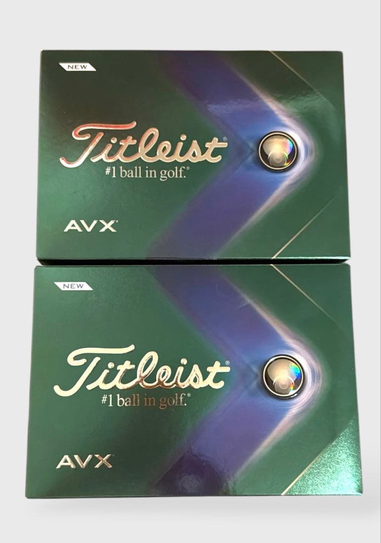 【最安値】Titleist AVX ゴルフボール 12個入り×2ケース